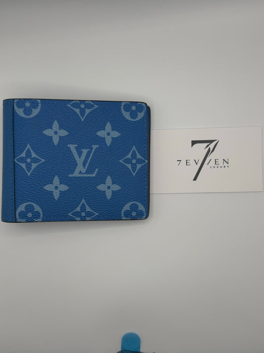 Agave Blue Multiple Wallet