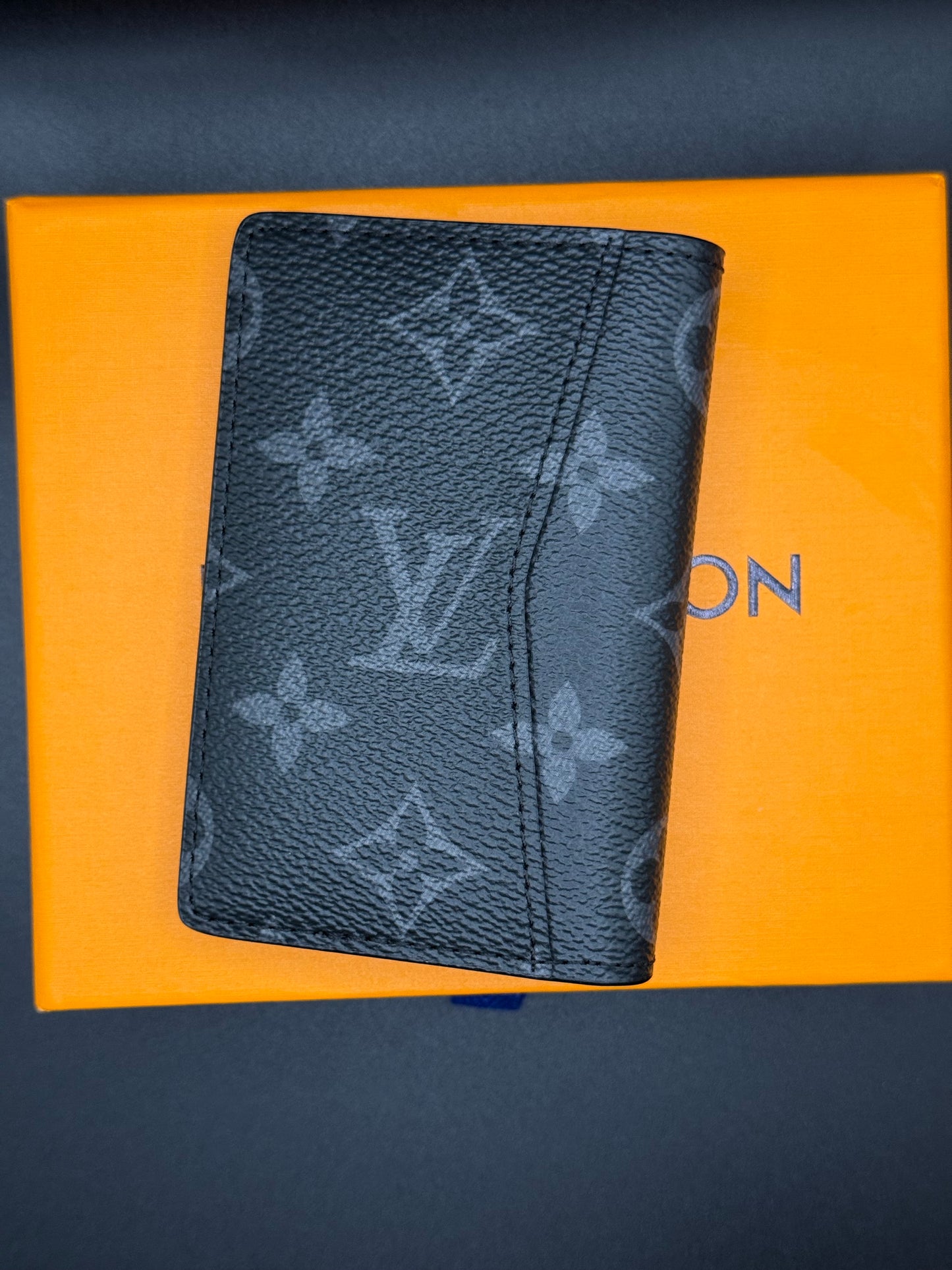 Monogram Eclipse Black Pocket Organizer