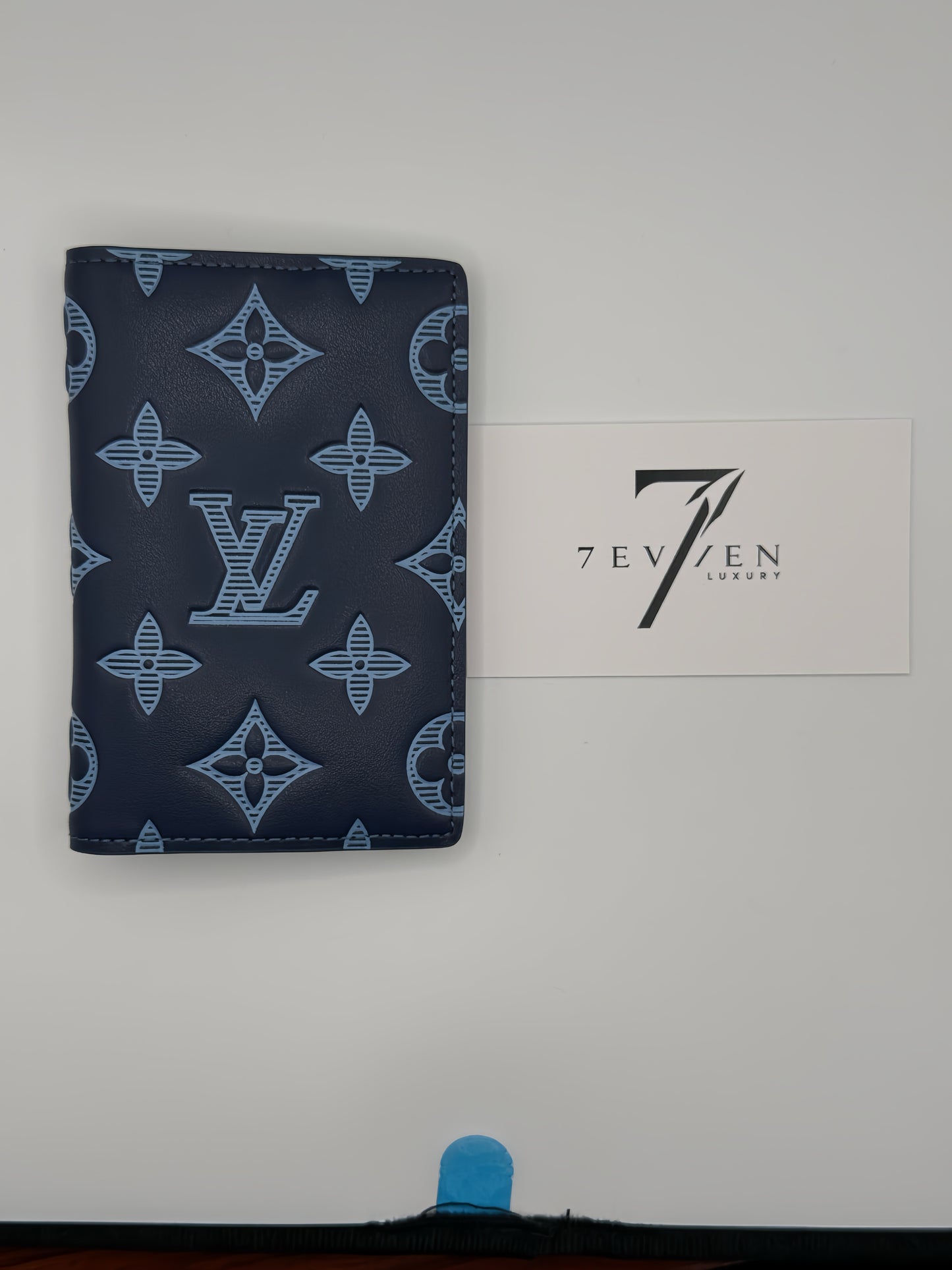 Pocket Organizer Monogram Shadow Blue