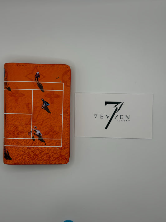 Brick Red Tennis Pocket Organizer