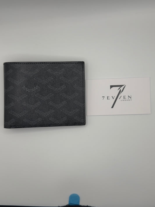 Jet Black Bifold Wallet